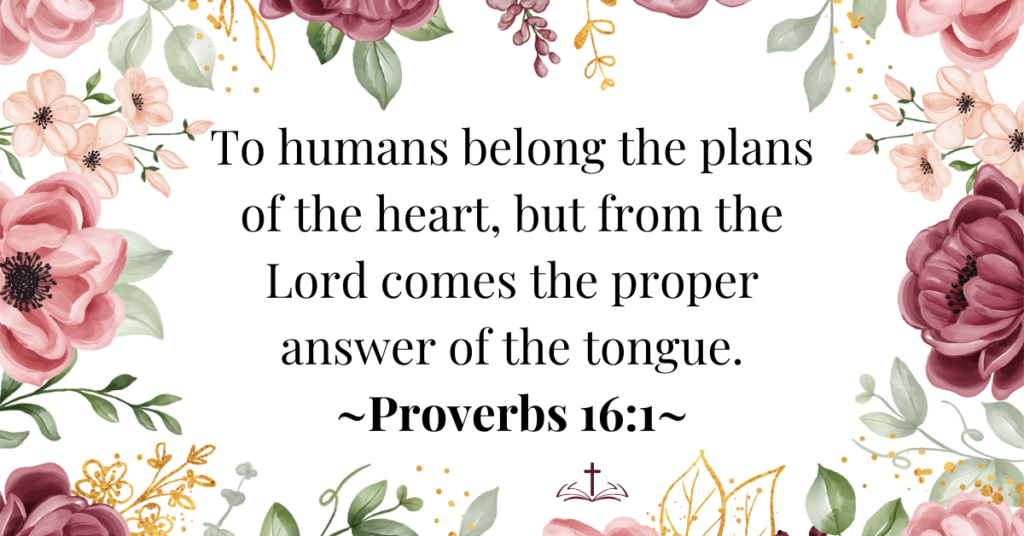 what does proverbs 16 mean