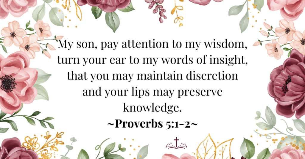 What does Proverbs 5 Mean? - An Awesome Application