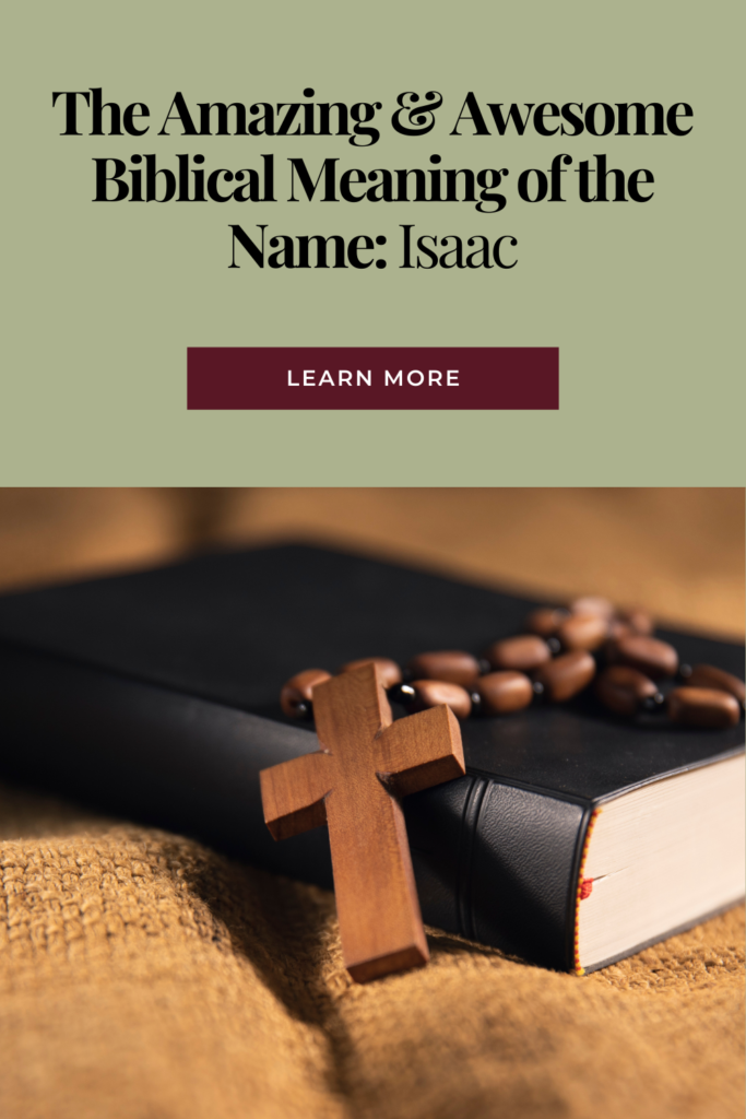biblical meaning of the name isaac