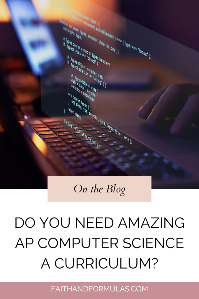 computer science a curriculum