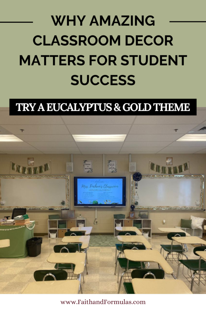 classroom makeover - why amazing classroom decor matters for student success