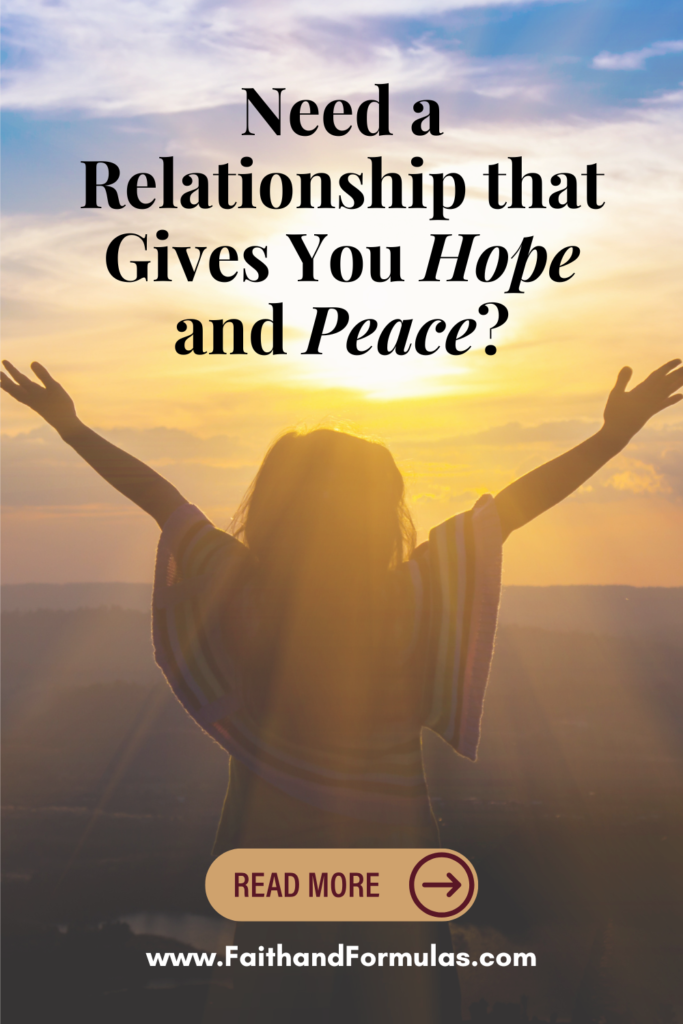 relationship that give hope and peace