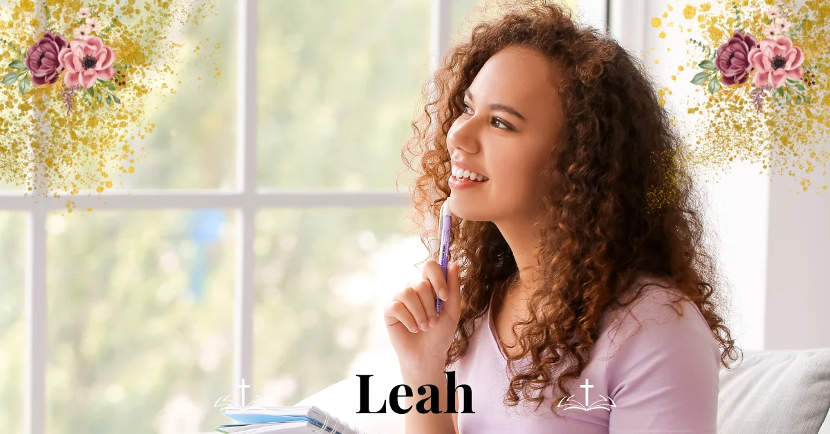 biblical meaning of the name leah