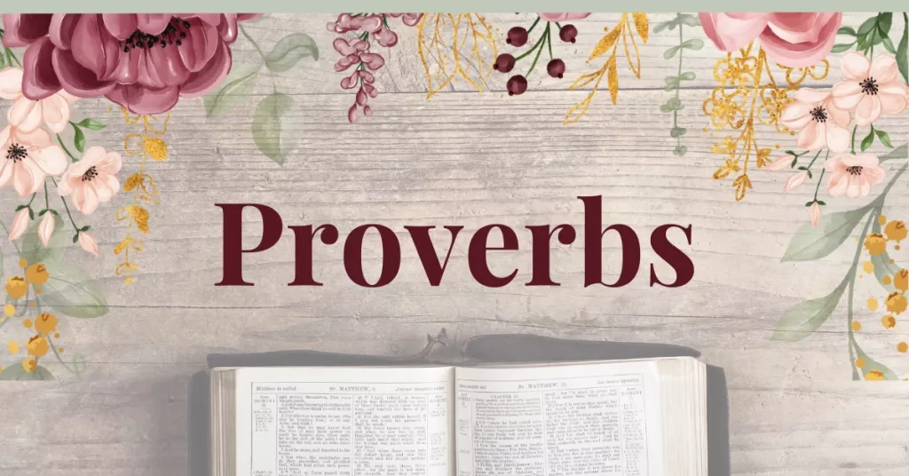 The Wonderful Book of Proverbs: Wisdom for Life and Living