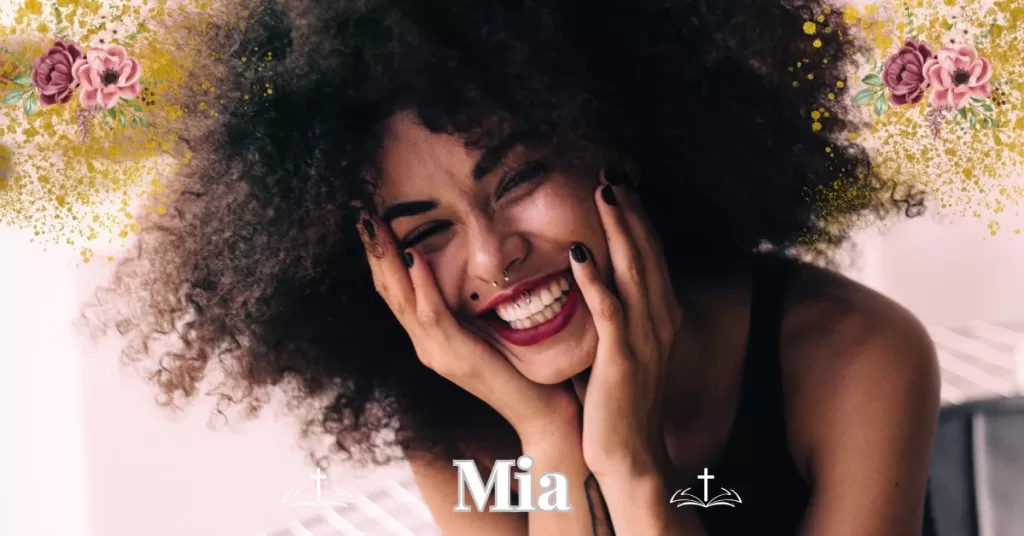 biblical meaning of the name Mia