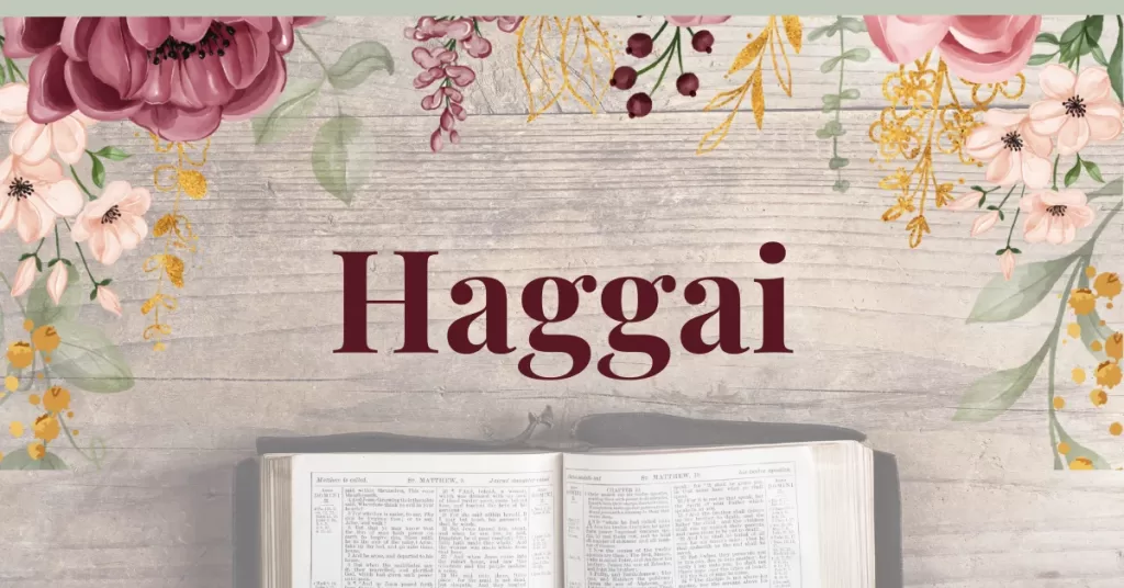 The Book of Haggai: Awesome Encouragement to Seek God First