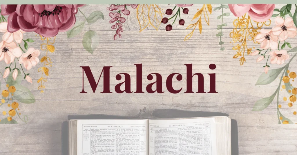 The Book of Malachi: A Great Call to Faithfulness and Hope