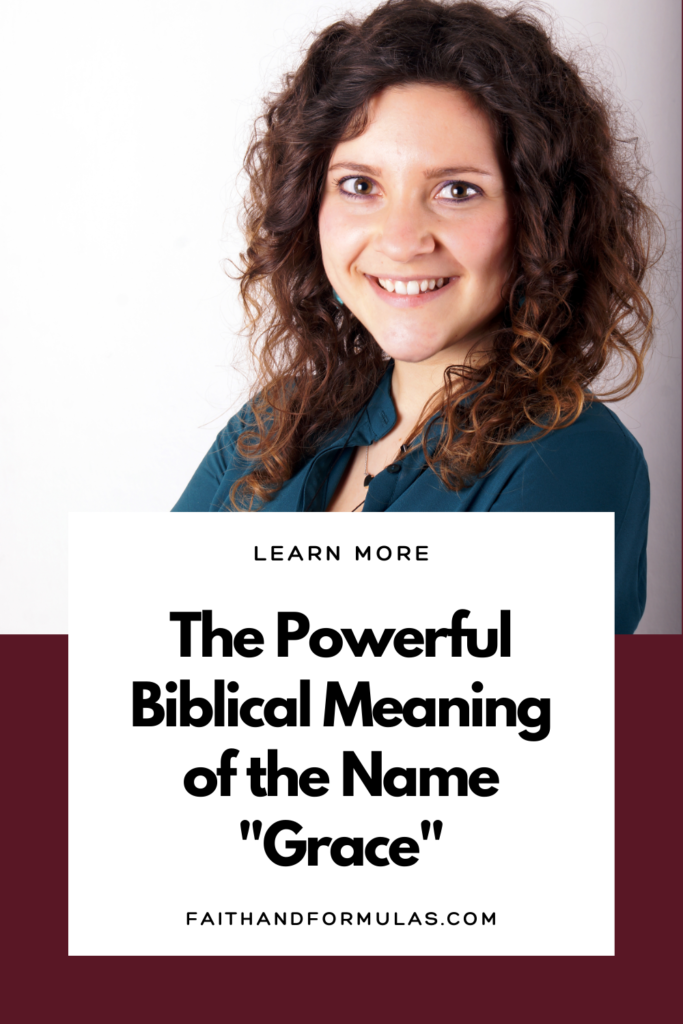 biblical meaning of the name grace
