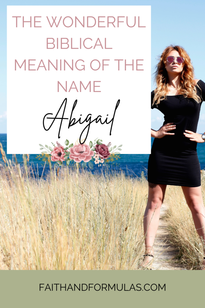 biblical meaning of the name abigail