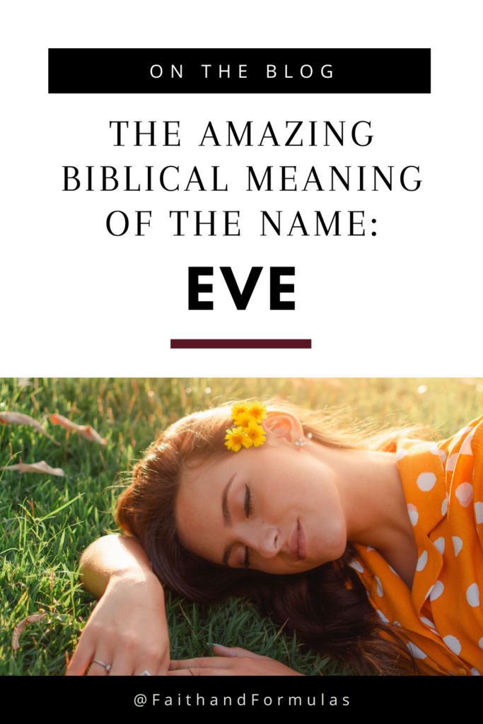 biblical meaning of the name eve