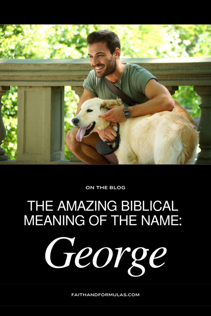 biblical meaning of the name george