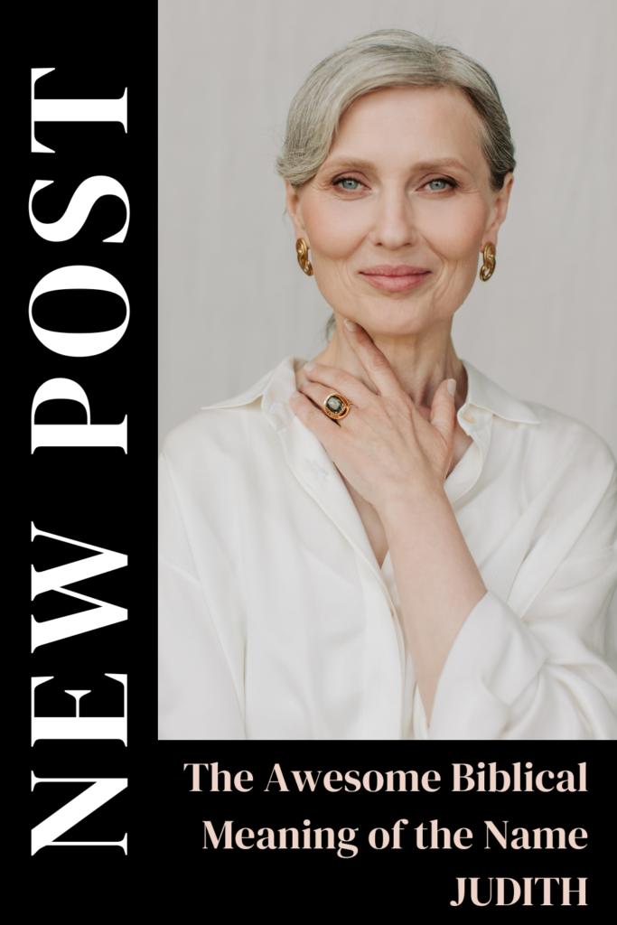 biblical meaning of the name judith