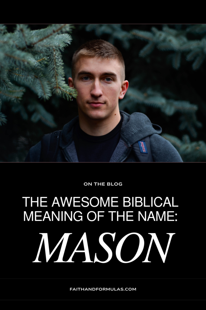biblical meaning of the name mason