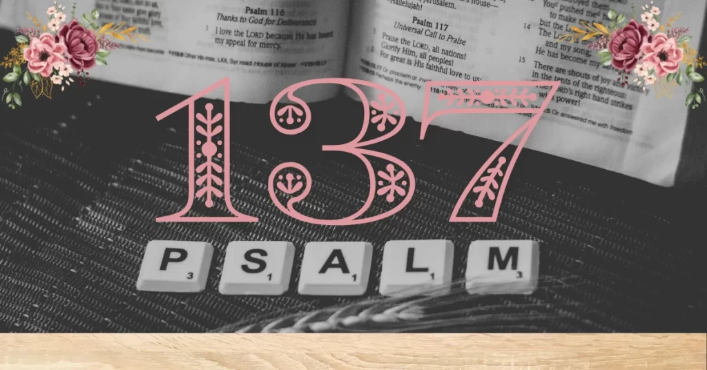 Verse Mapping of Psalm 137