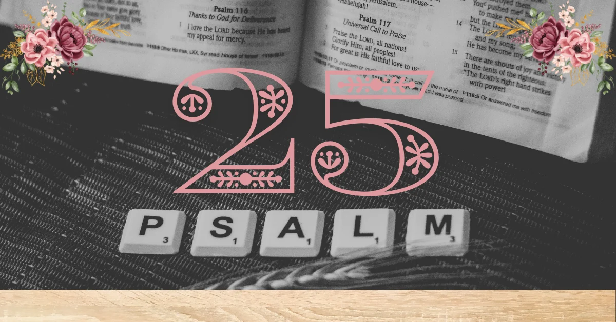 Verse Mapping of Psalm 25