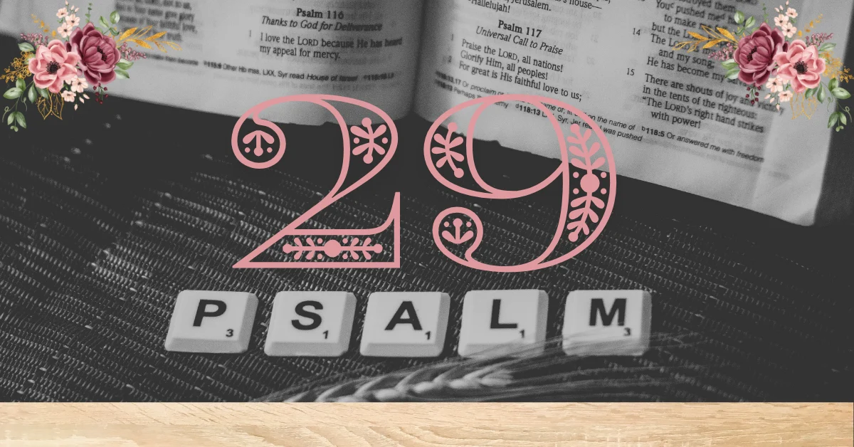 Verse Mapping of Psalm 29
