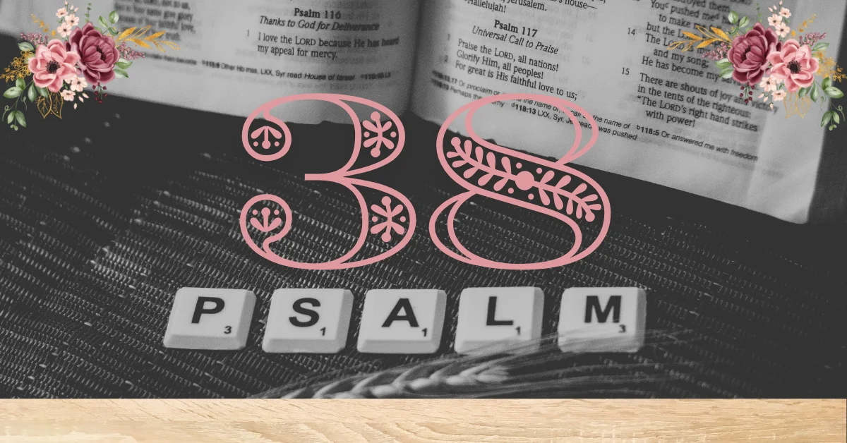 Verse Mapping of Psalm 38