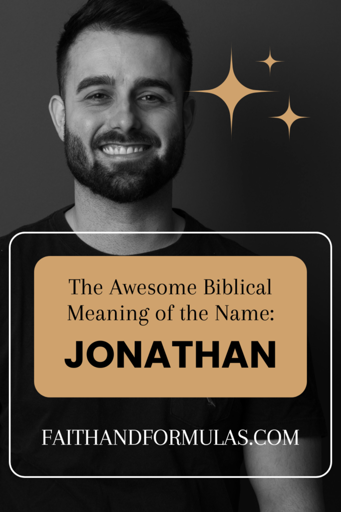 biblical meaning of the name jonathan