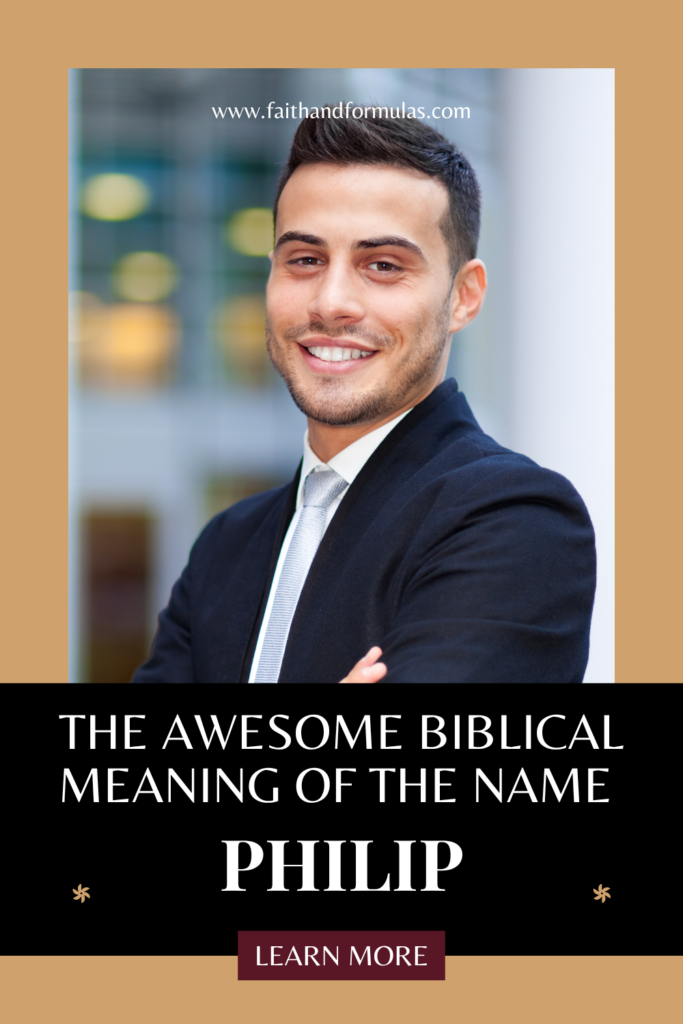biblical meaning of the name philip