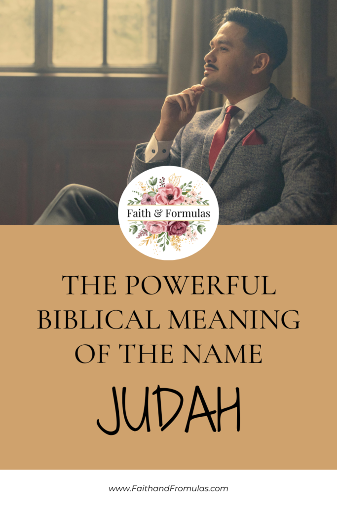 biblical meaning of the name judah