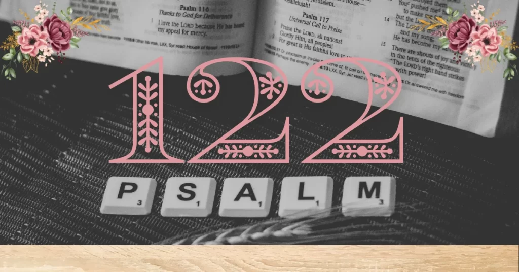 Verse Mapping of Psalm 122