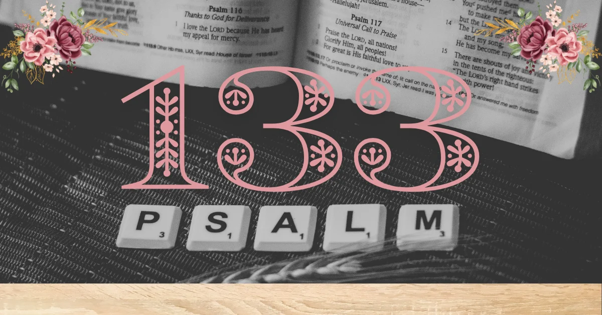 Verse Mapping of Psalm 133