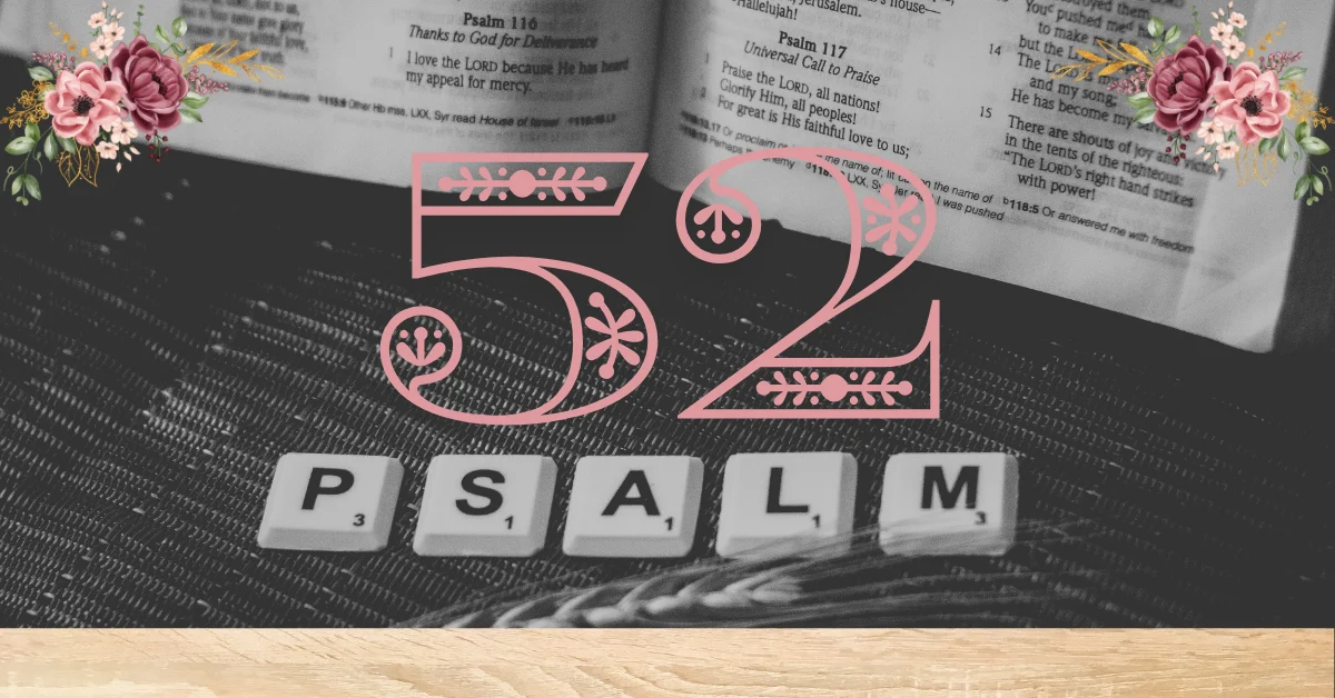 Verse Mapping of Psalm 52