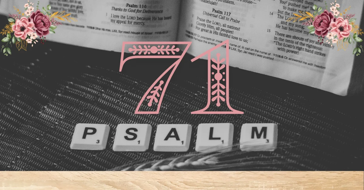 Verse Mapping of Psalm 71