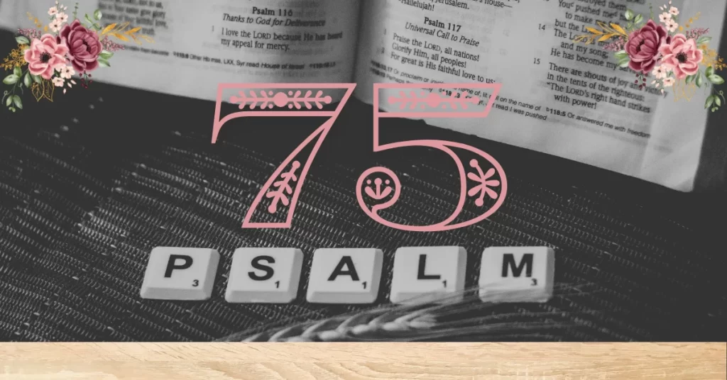 Verse Mapping of Psalm 75