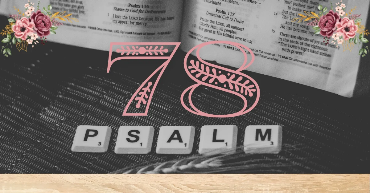 Verse Mapping of Psalm 78