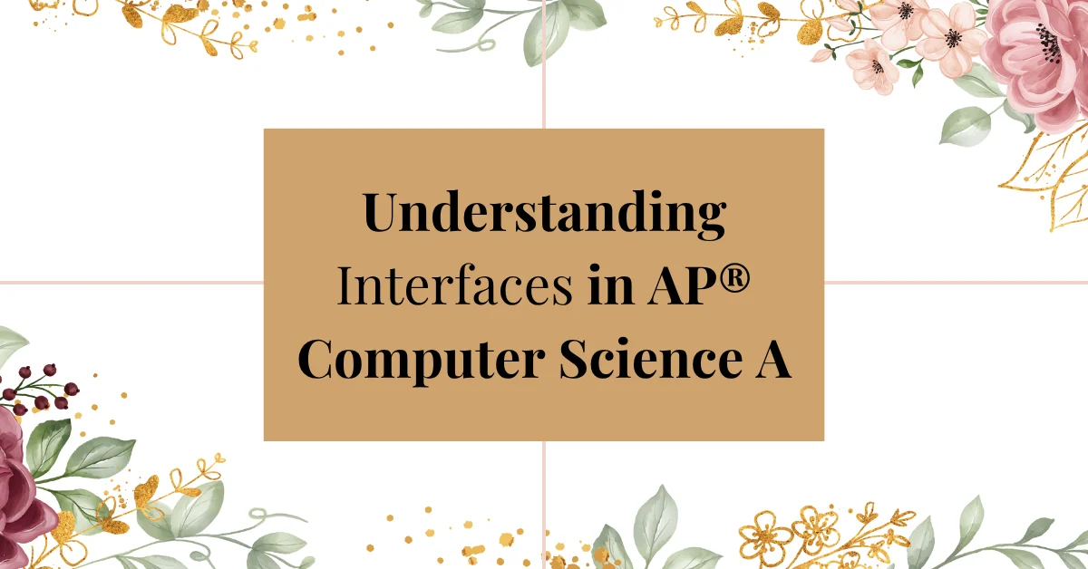interfaces in ap computer science