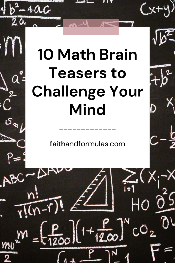 math brain teasers to challenge your mind