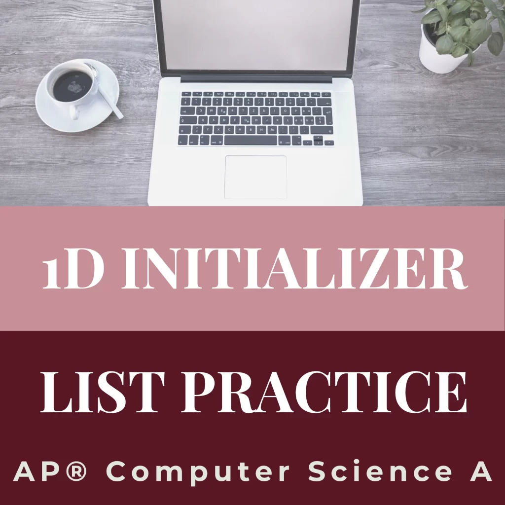 1d initializer list practice - initializer lists