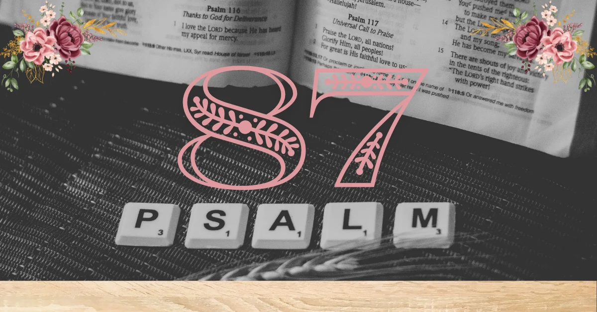 verse mapping of psalm 87