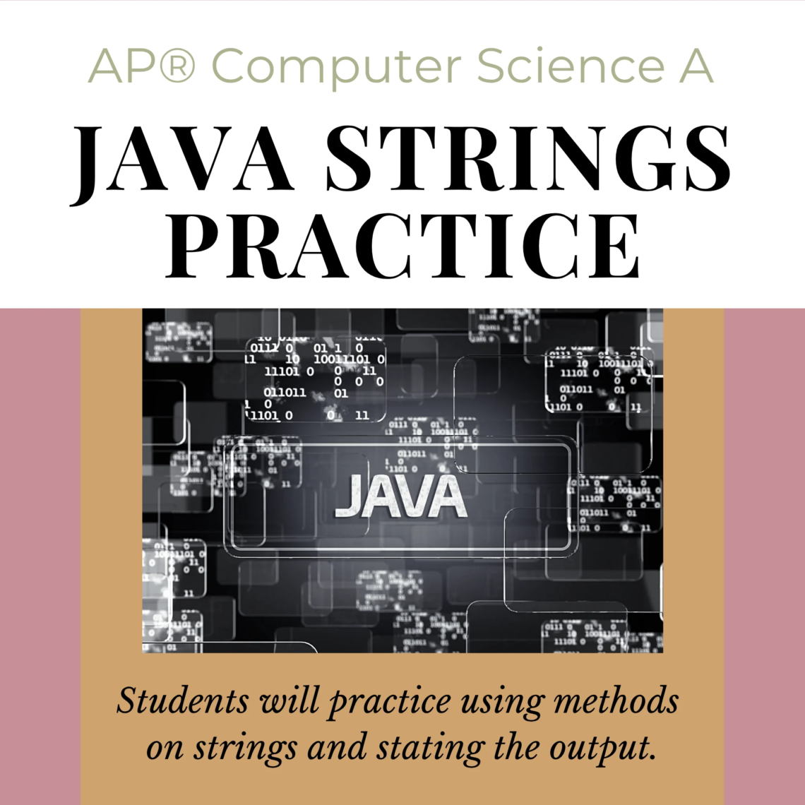 java strings methods practice