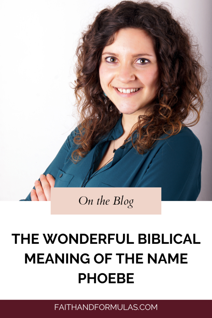 biblical meaning of the name phoebe