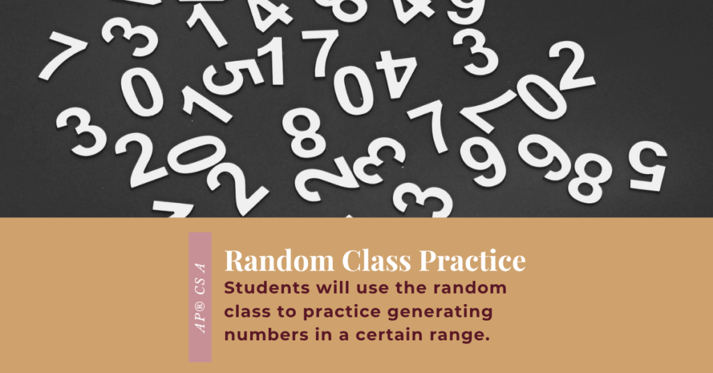 random class practice