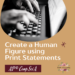 print and println practice - human figure