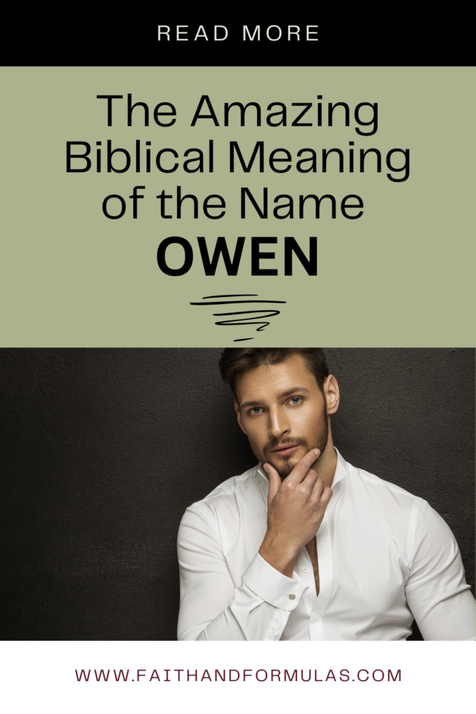 pinterest pin image for owen