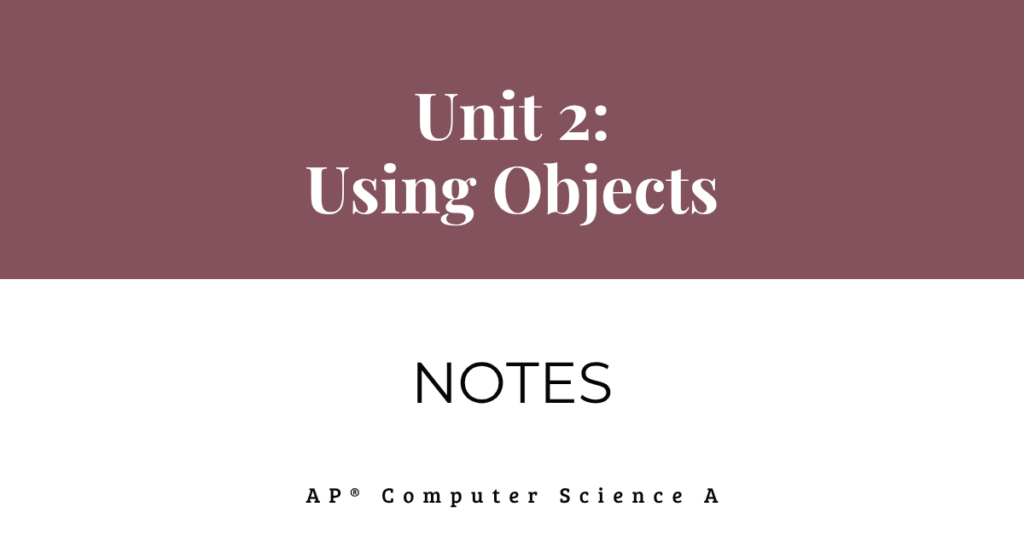 unit 2 notes