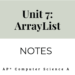 unit 7 notes