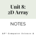 unit 8 notes