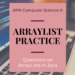 arraylist practice