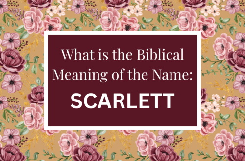 biblical meaning of the name scarlett