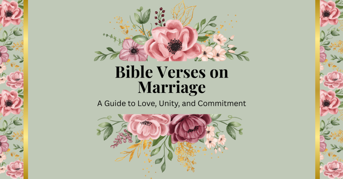 bible verses on marriage
