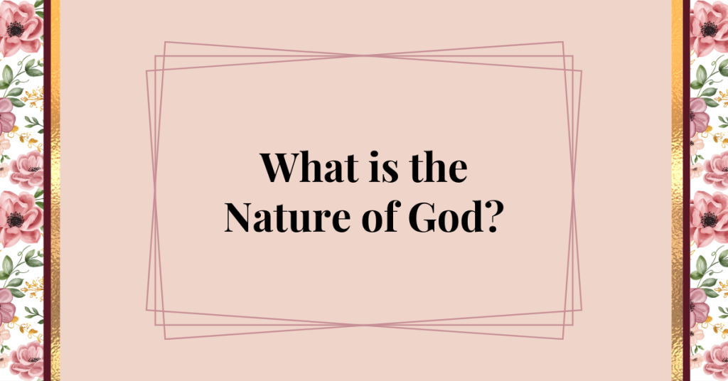 what is the nature of god