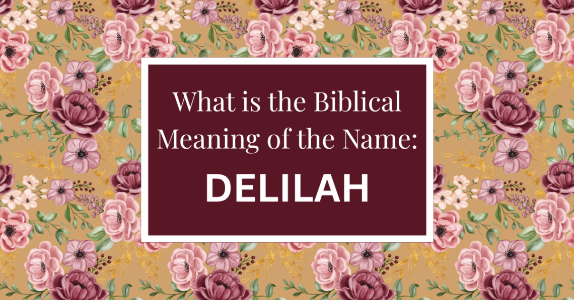 biblical meaning of the name delilah