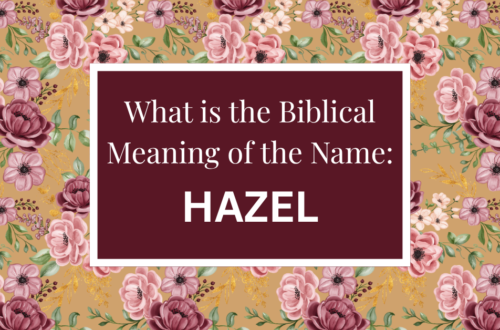 biblical meaning of the name hazel