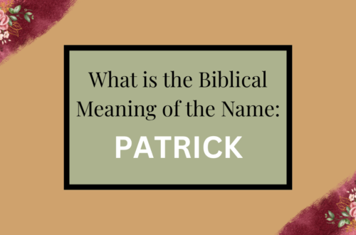 biblical meaning of the name patrick