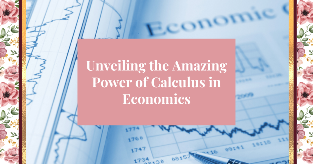calculus in economics